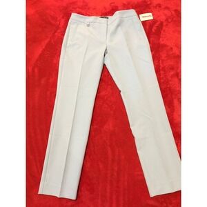 Adrianna Papell Women Bi Stretch Flare Fit Pants Morning Sky Size‎ 4